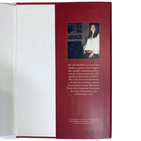 For the Love: Fighting for Grace 1st Ed FE Signed by Jen Hatmaker Hardcover 2015 - Picture 4 of 5